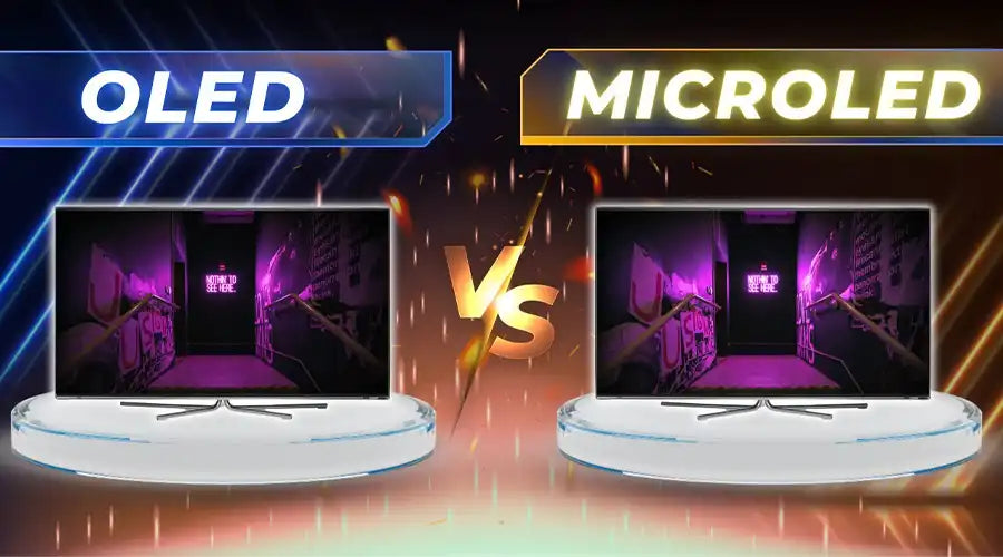 OLED vs MicroLED — Technical Comparison, Use Cases & Buying Guide