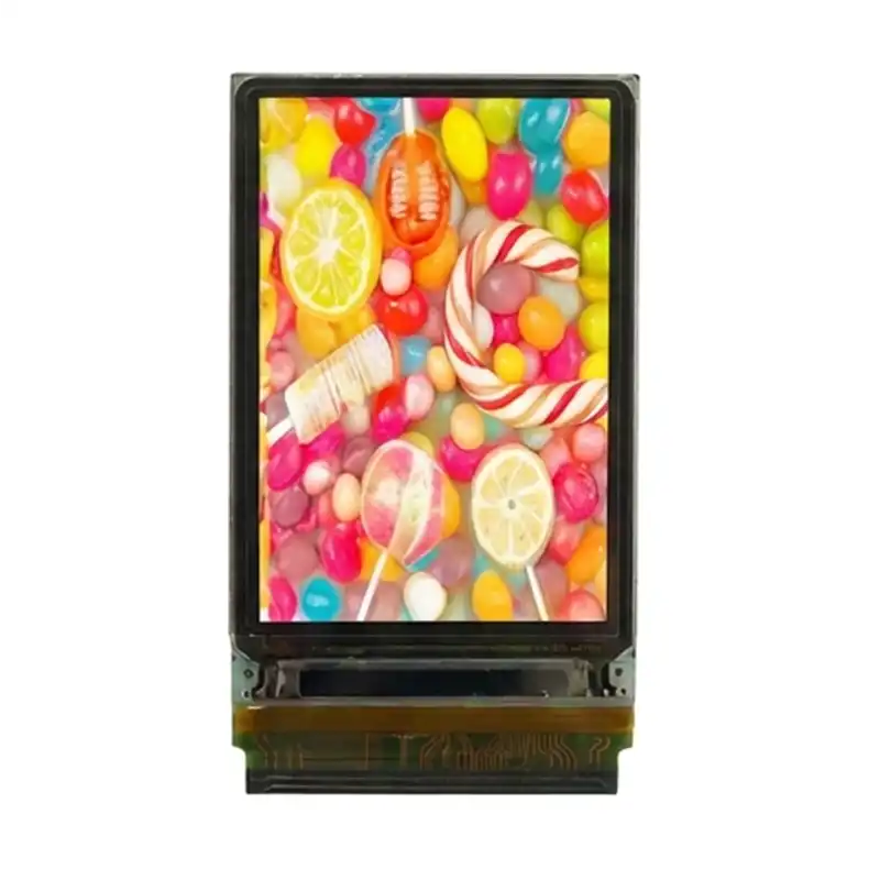 0.95 Inch Wearable AMOLED Display Module 120x240 SPI Touch Screen