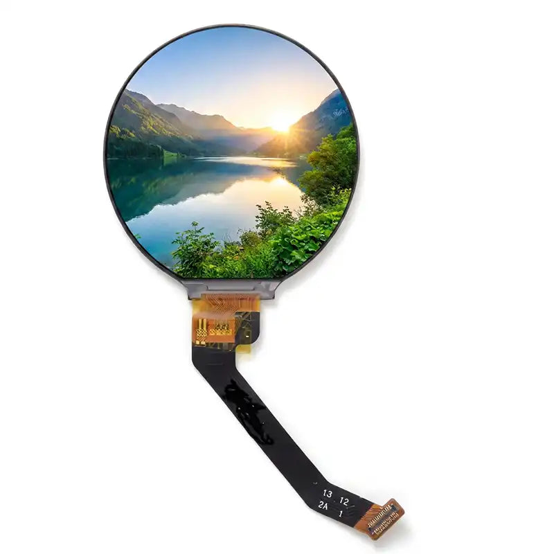 1.5 Inch Round TFT LCD Display Module | Circular LCD Screen | Brownopto
