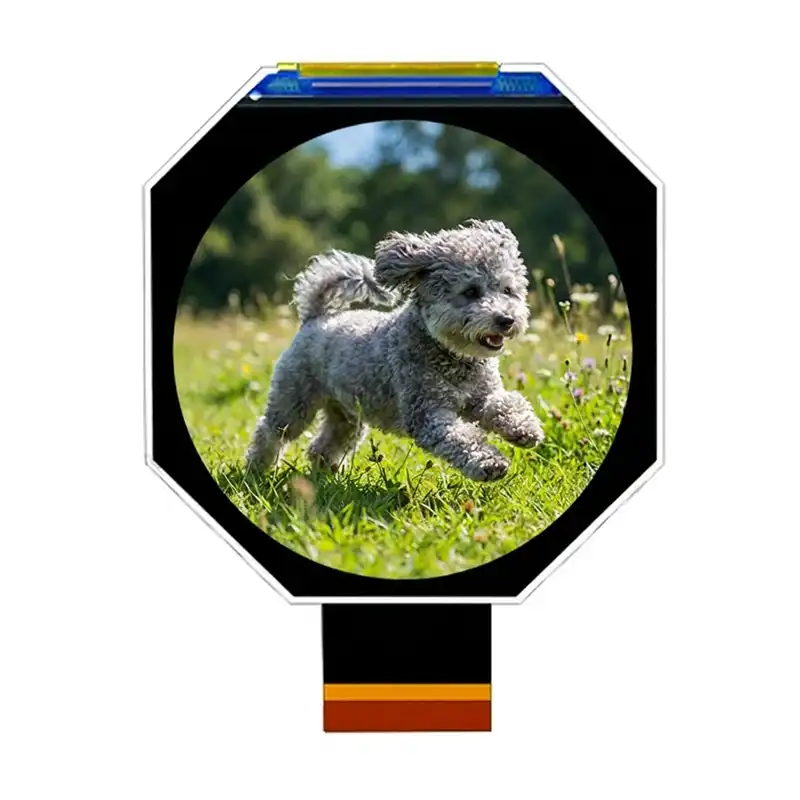 2.47 Inch 480x480 Octagonal TFT LCD Screen with MIPI Interface