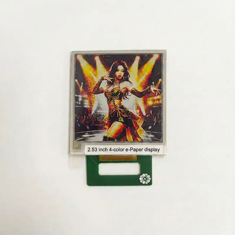 2.53 Inch 4-Color E-Paper Display with Bluetooth & NFC Driver Board