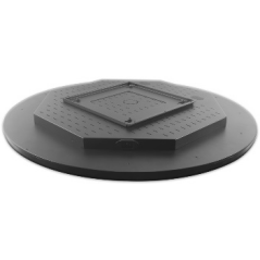 23.6-inch Round Smart Display Terminal LCD Advertising Screen