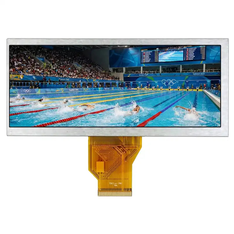 6.2 Inch Bar Type LCD Module for Industrial Displays and Embedded Device Design