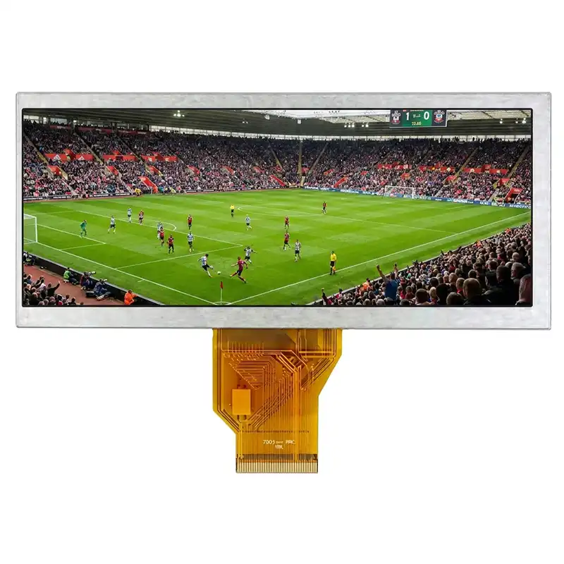 6.2 Inch Bar Type LCD Module for Industrial Displays and Embedded Device Design