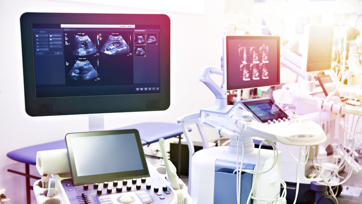 High contrast OLED display modules used in portable medical devices