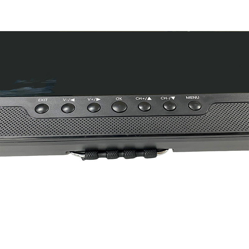 17.3" Portable TV with 1600x900 Resolution, ISDB Wireless Digital TV Signal, and Enhanced Connectivity Options