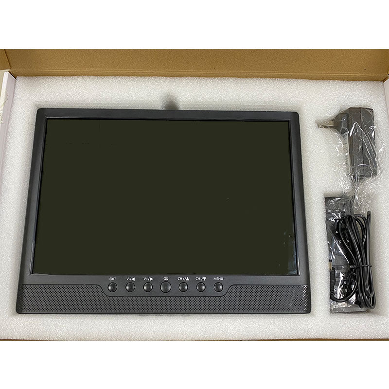 17.3" Portable TV with 1600x900 Resolution, DVB-T2, and AirPlay Support for Enhanced Entertainment