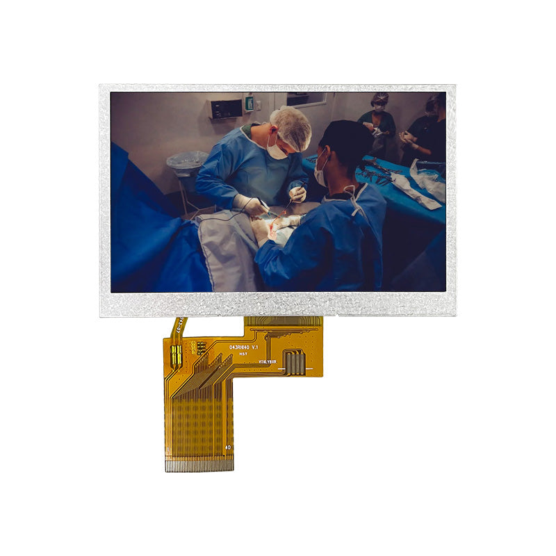 5,0 Zoll IPS 800x480px TFT ohne Touchscreen