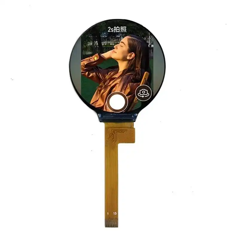 1.28 Inch Round TFT Screen for Smart Control Devices