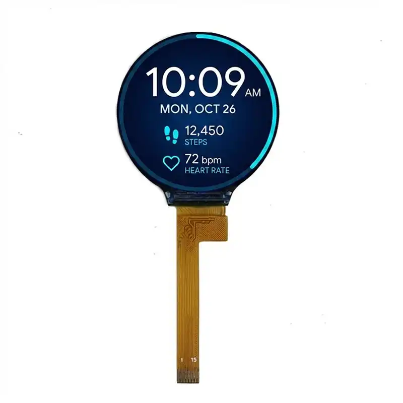 1.28 Inch Round TFT Screen for Smart Control Devices
