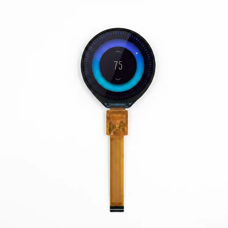 1.6 Inch Circular TFT LCD Screen, 400×400 Round Display with QSPI