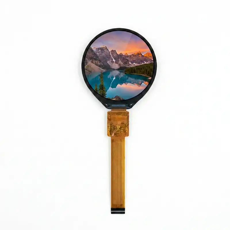 1.6 Inch Circular TFT LCD Screen, 400×400 Round Display with QSPI