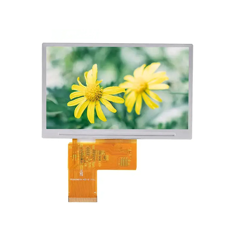 4,3 Zoll HD IPS 800x480px TFT ohne Touchscreen