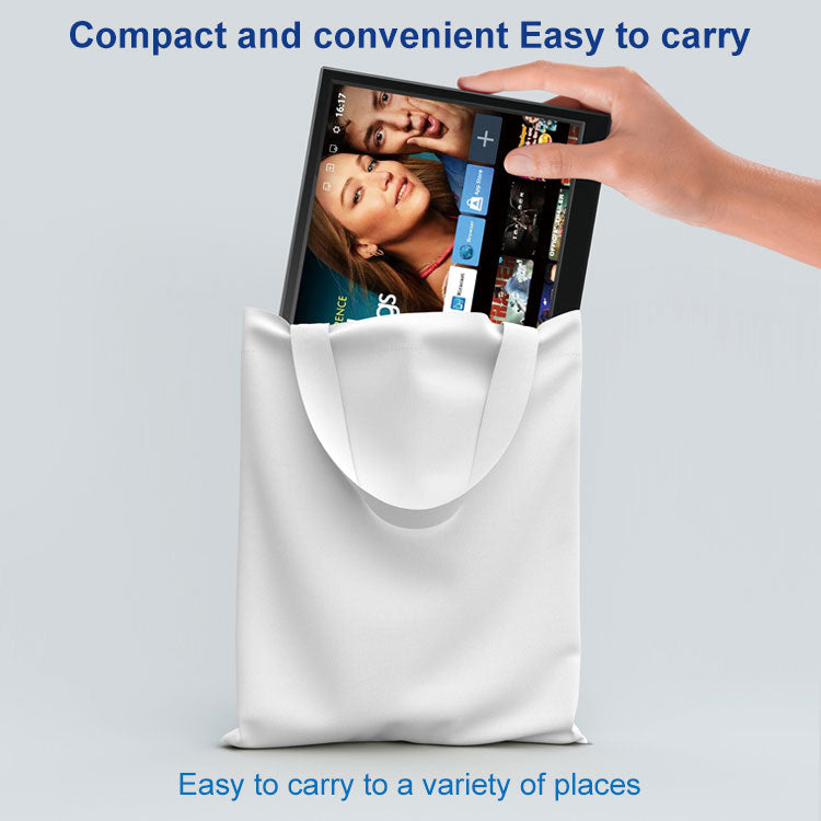 16 Inch Smart Portable TV | Android 9.0, 3.5H Battery & HD Screen for Camping & Kitchen