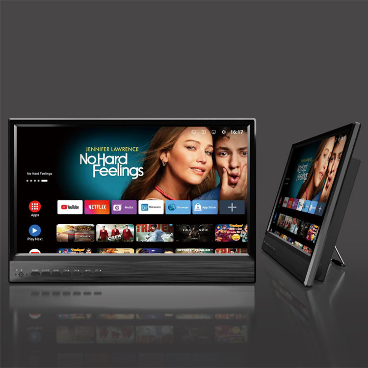 18 Inch Smart Portable TV | Android 14, HD+ Screen & 3.5H Battery for Camping & Travel