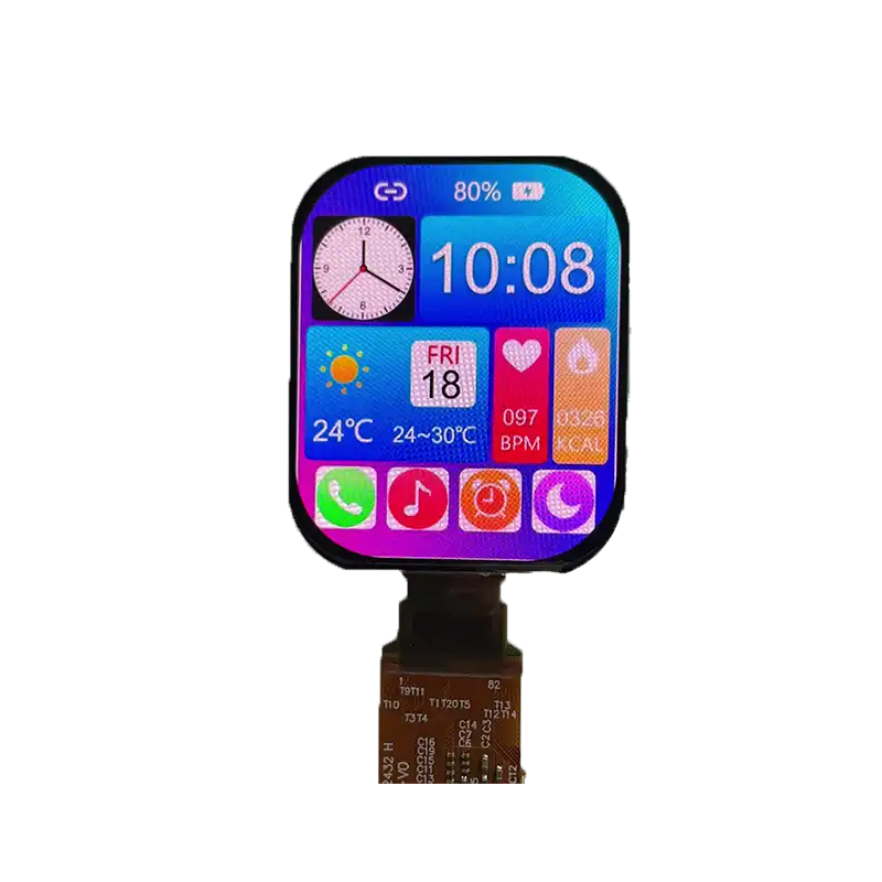 2.06 INCH AMOLED Display 410x500 MIPI 4-Lane – Brown Opto