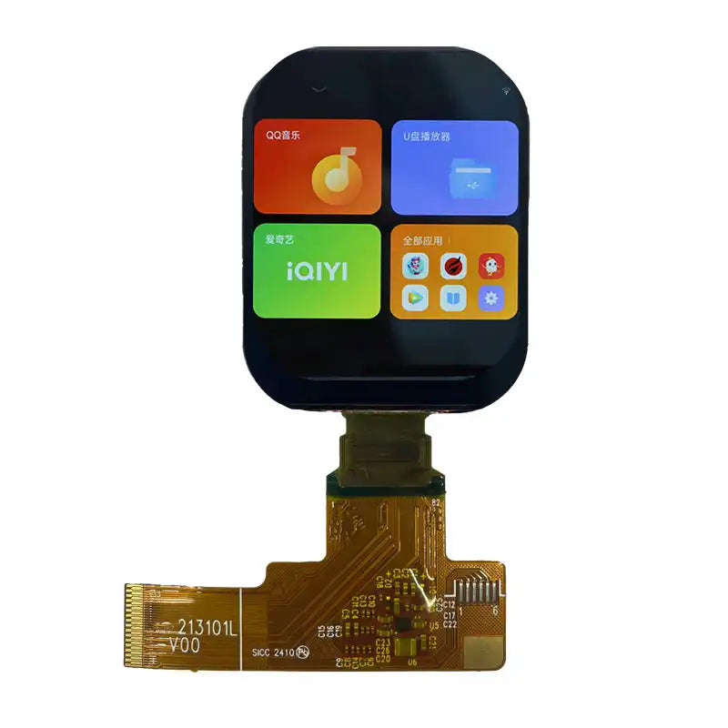 2.08 INCH AMOLED Display Module – High-Resolution Rectangular Display