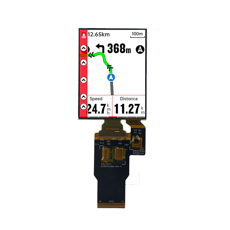 2.4 INCH AMOLED Display 240x320 SPI/I²C, LTPS TFT – Brown Opto