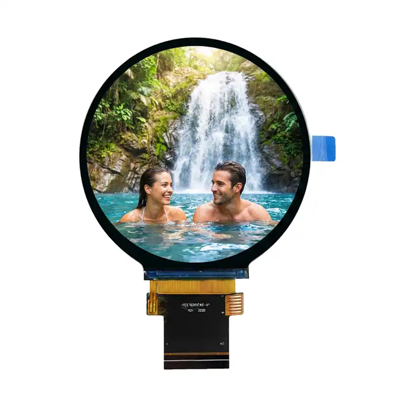 2.8 inch IPS round TFT LCD display module with 480x480 resolution