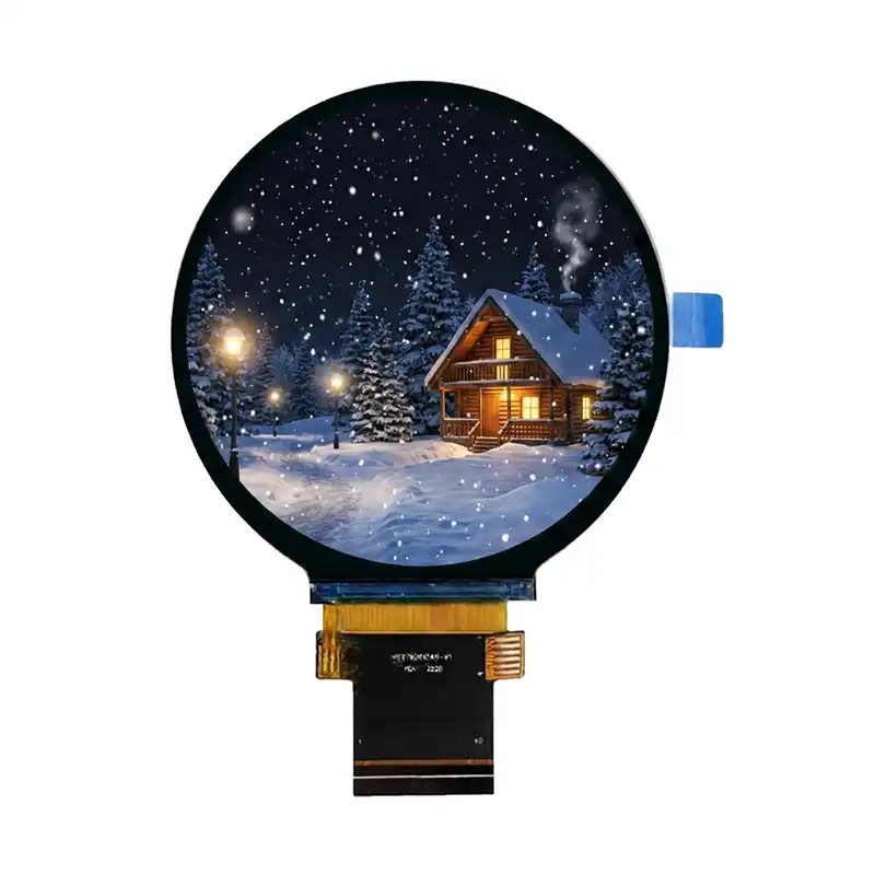 2.8 inch IPS round TFT LCD display module with 480x480 resolution
