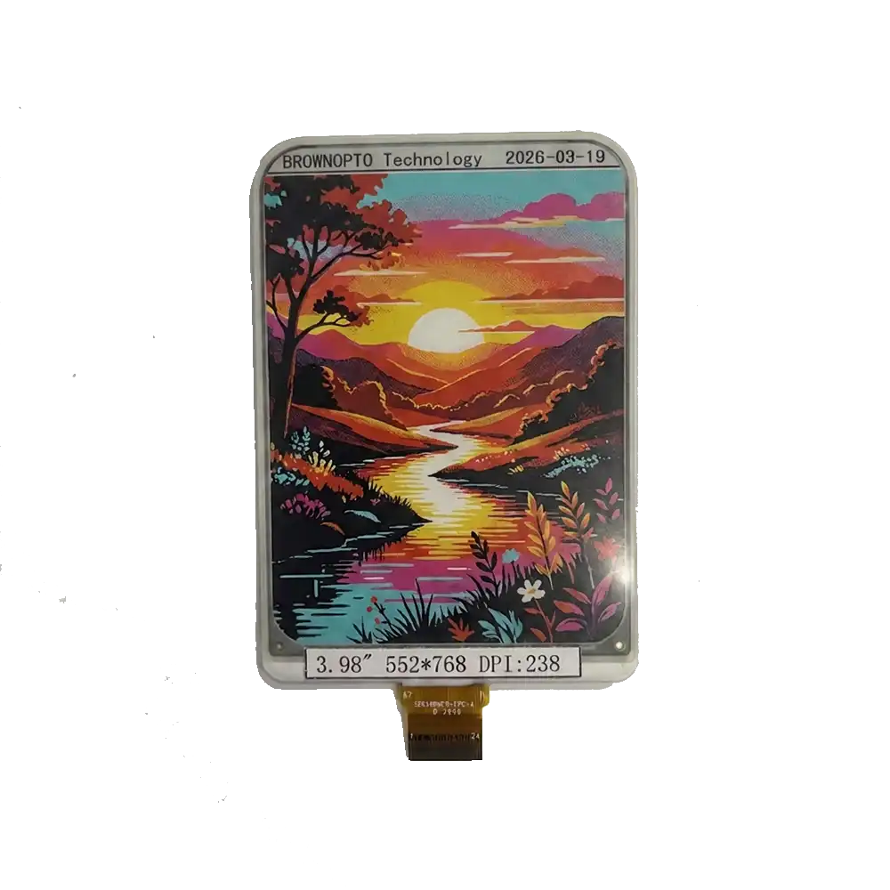 3.98 Inch 6-Color E-Paper Display 552×768 SPI EPD Module