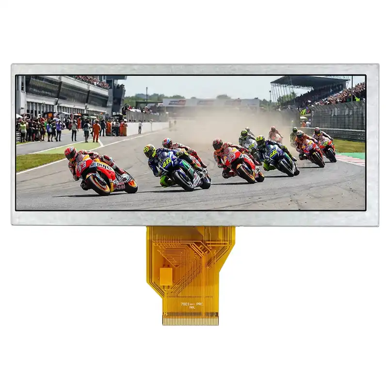 6.2 Inch Bar Type LCD Module for Industrial Displays and Embedded Device Design