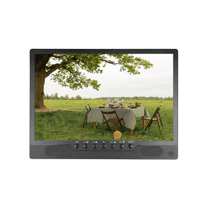17.3" Portable TV with 1600x900 Resolution, ISDB Wireless Digital TV Signal, and Enhanced Connectivity Options