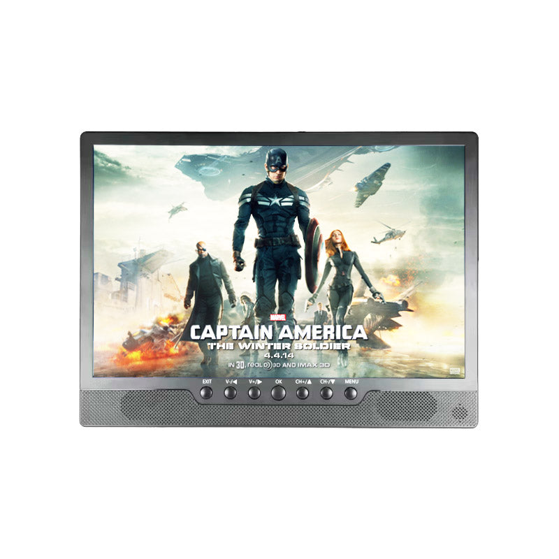 17.3" Portable TV with 1600x900 Resolution, ISDB Wireless Digital TV Signal, and Enhanced Connectivity Options