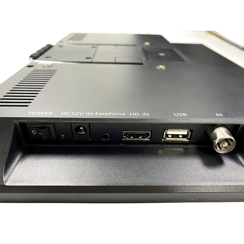17.3" Portable TV with 1600x900 Resolution, ISDB Wireless Digital TV Signal, and Enhanced Connectivity Options