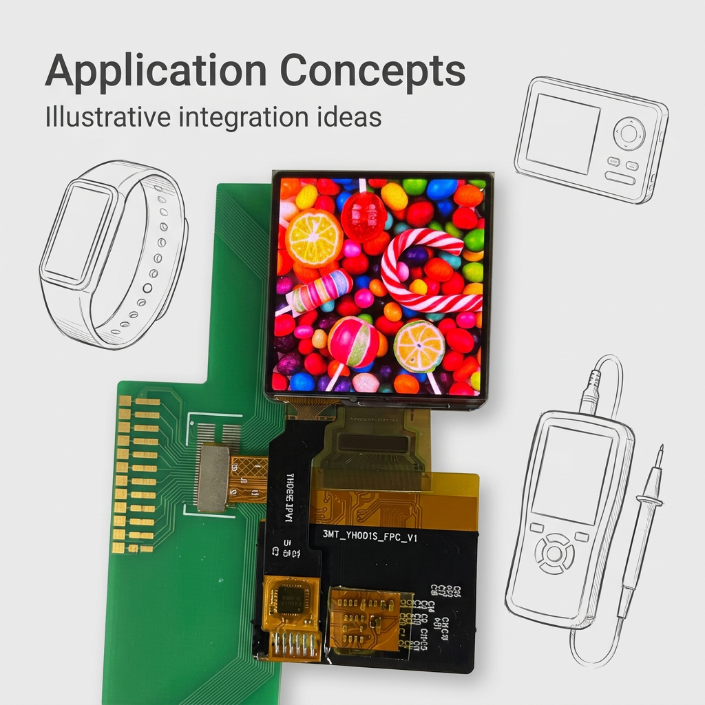 1.6-inch AMOLED module illustrative application concepts