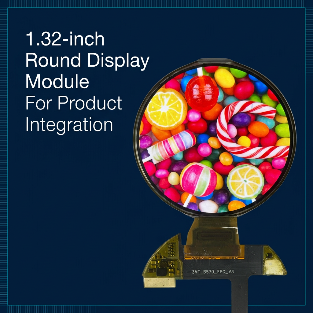 1.32-inch round display module B2B overview