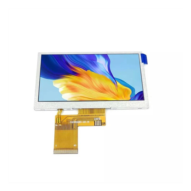 4,3 Zoll IPS 480x272px TFT ohne Touchscreen
