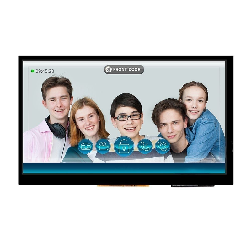 7.0インチ IPS 高輝度 1024x600px TFT タッチスクリーンなし