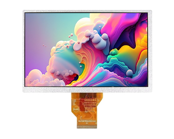 7,0 Zoll IPS TFT mit hoher Helligkeit 1024 x 600 Pixel ohne Touchscreen
