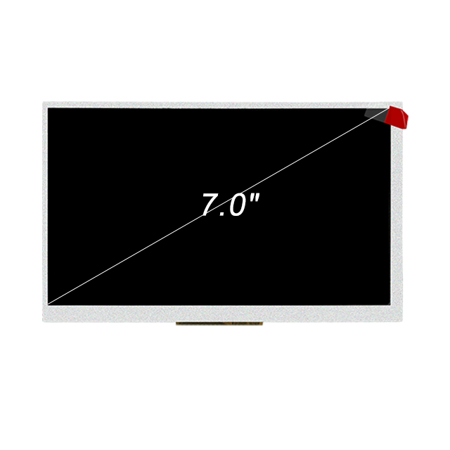 7,0 Zoll Standard 1024x600px TFT mit hoher Helligkeit ohne Touchscreen